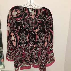 XL Studio 1940 ruffled blouse